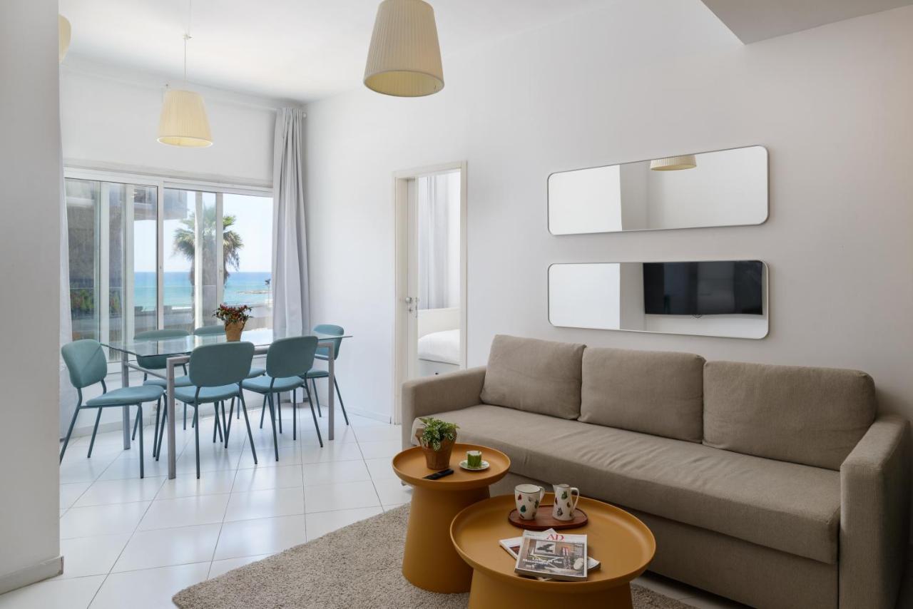 Sea View 2 Bedroom Apartment With Bomb Shelter เทลอาวีฟ ภายนอก รูปภาพ